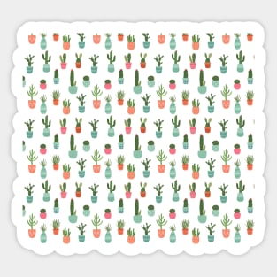 Cute Cactus Plants Sticker